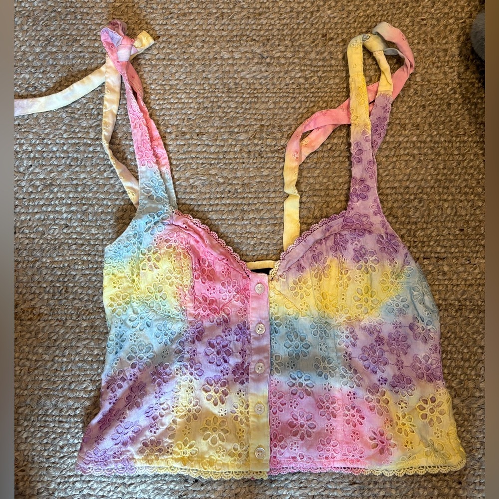 MAJORELLE Pink and Yellow Chemise Intimates
